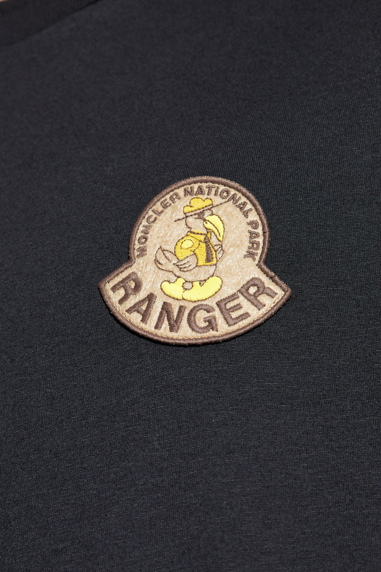 Moncler T-shirt with logo patch | Men's | Vitkac